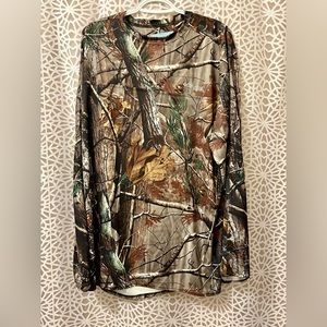 COLUMBIA Men’s Camo Longsleeve Shirt (XL)